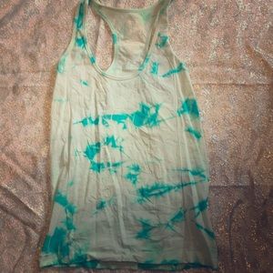 Blue Tie Dye Razorback shirt